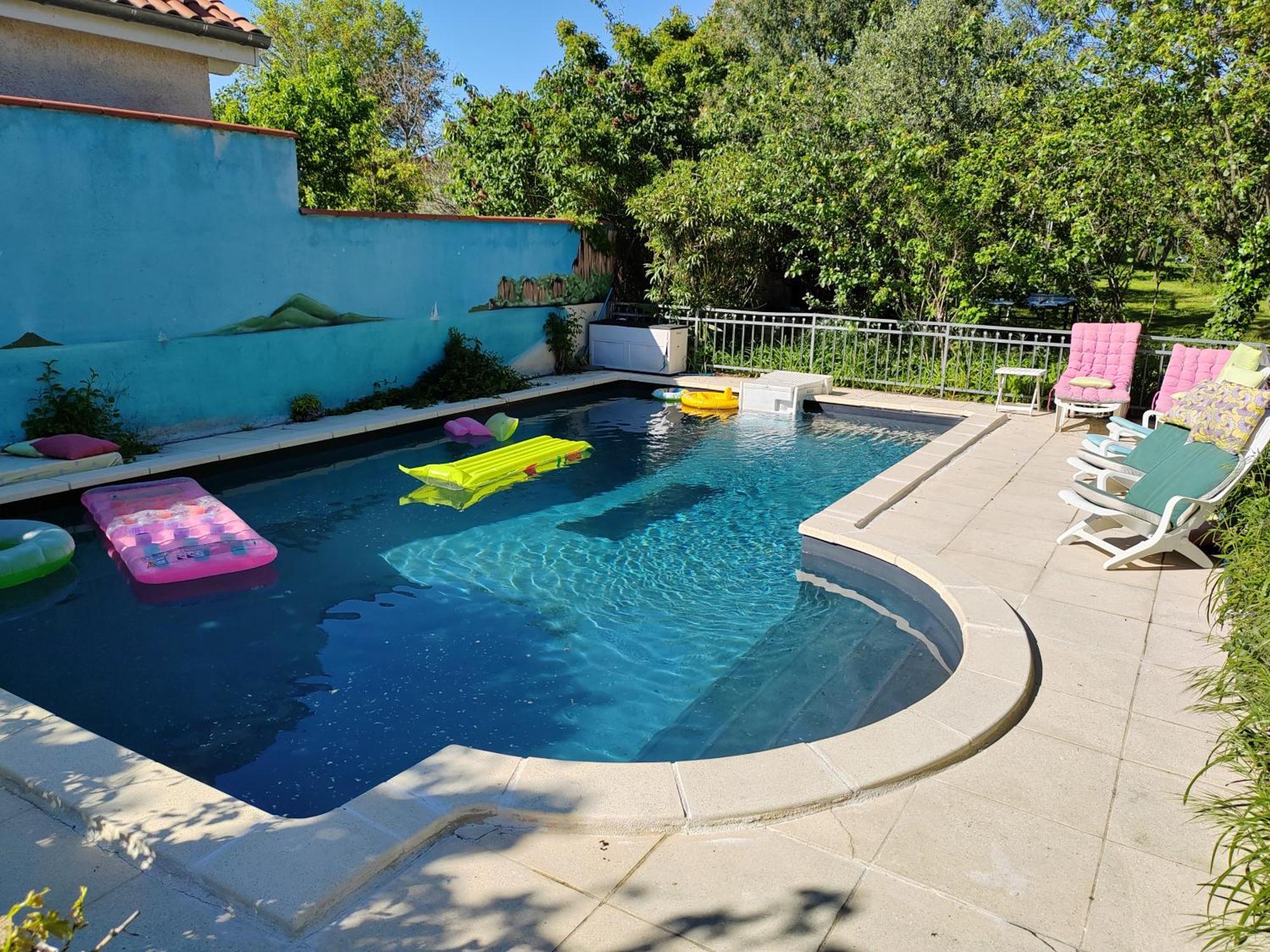 80 M2 Independant 4 Personnes Direct Gare Ou Aeroport Jardin Piscine Apartment Toulouse Exterior photo